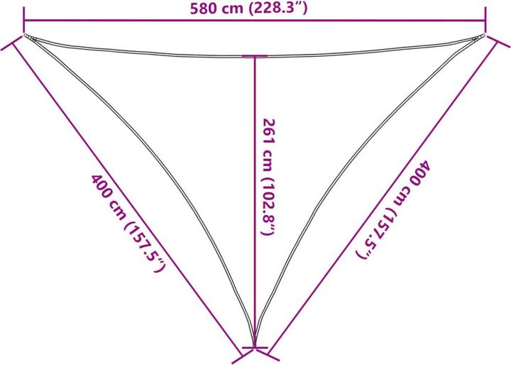 Actual product image VidaXL Wendy (4 x 4 x 5.8 m)