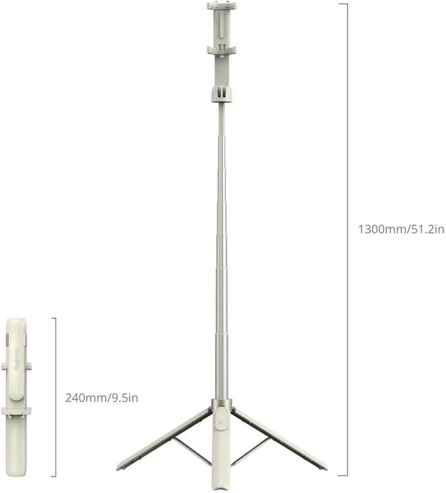 Produktbild SmallRig Portable Selfie Stick Tripod ST-25 White 4730