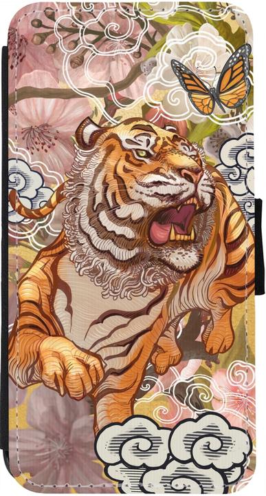 Image du produit PhoneLook Coque Wallet noir Spring 23 japanese tiger (Apple iPhone 12 Pro Max)