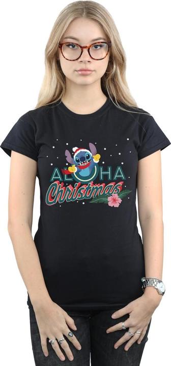 Produktbild Disney Lilo And Stitch Aloha Christmas TShirt (XXL)