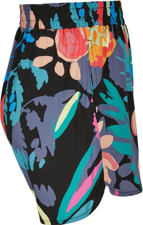 Produktbild Urban Classics Ladies AOP Viscose Resort Shorts - 6330 (5XL)