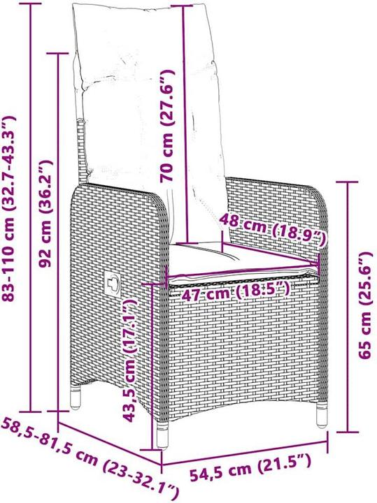 Produktbild VidaXL Bad Segeberg (90 cm)