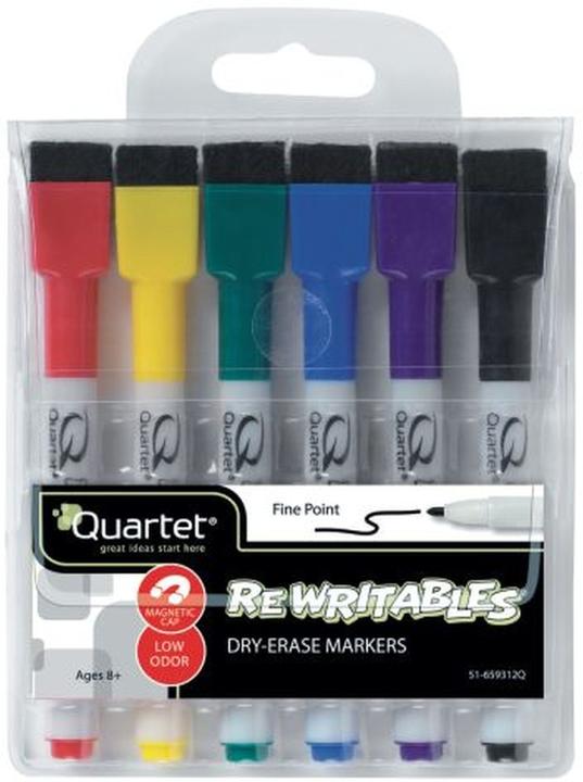 Produktbild Nobo Whiteboard Marker Quartett Farbe (Assortiert, 3 mm, 6 x)
