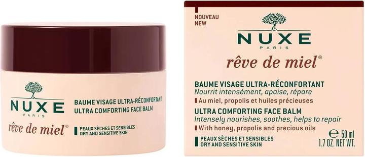 Produktbild Nuxe Rêve de Miel - intensiv beruhigender Gesichtsbalsam (50 ml, Gesichtsbalsam)