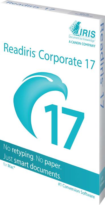 Immagine prodotto Iris Readiris Corporate 17 Mac (1 Utente, 12 mesi)