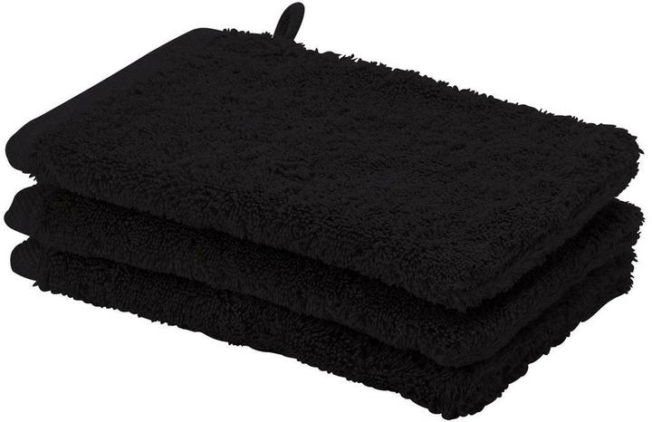 Produktbild Aquanova Waschhandschuh London 1 Stück 16 x 22 cm, Schwarz (16 x 22 cm)