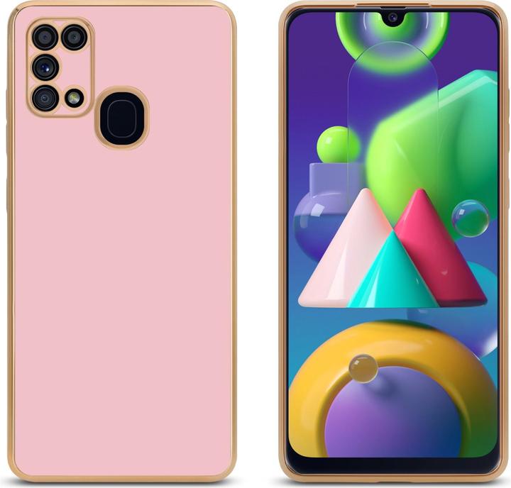 Image du produit Cadorabo Housse pour Samsung Galaxy M31 en TPU avec protection pour appareil photo style LM130 (Samsung Galaxy M31)