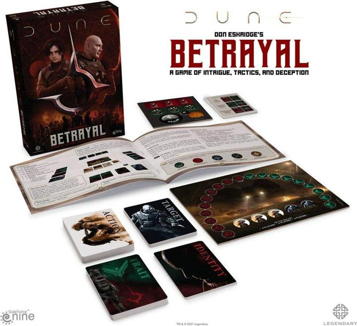 Actual product image Dune jeu de plateau Betrayal *ITALY*. (Italian)