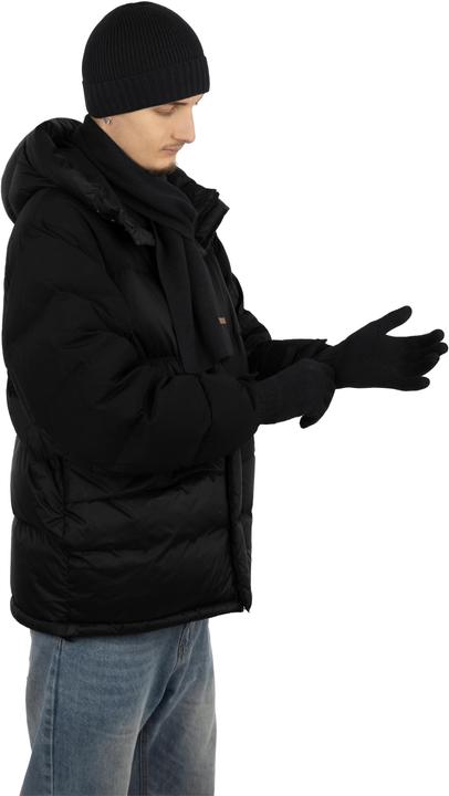 Actual product image Normani Merino gloves smooth knitted - 9627 (One size)