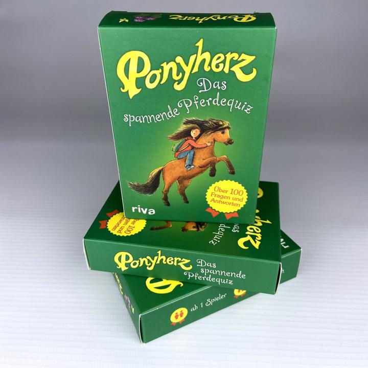 Immagine prodotto Ponyherz - Das spannende Pferdequiz (Tedesco)