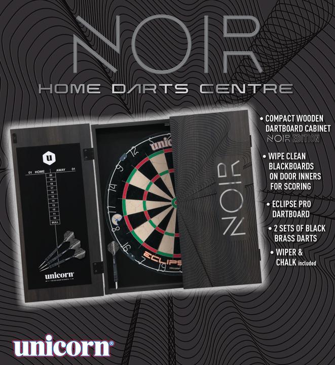 Actual product image Unicorn Noir Home Darts Centre