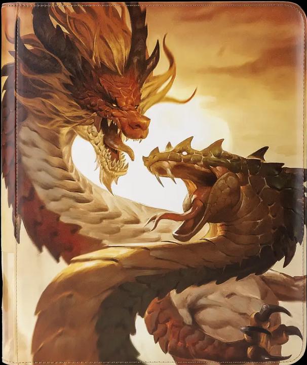 Actual product image Dragon Shield Card Codex - Zipster Regular - Wood Snake 2025 limited Edition