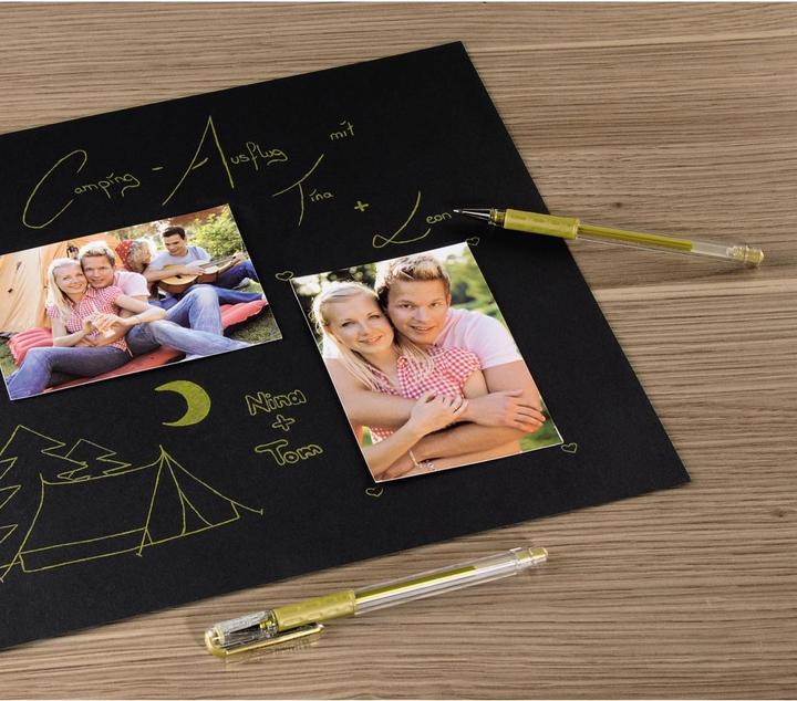 Actual product image Pentel Hybrid Gel Grip (Gold colors, 1 x)