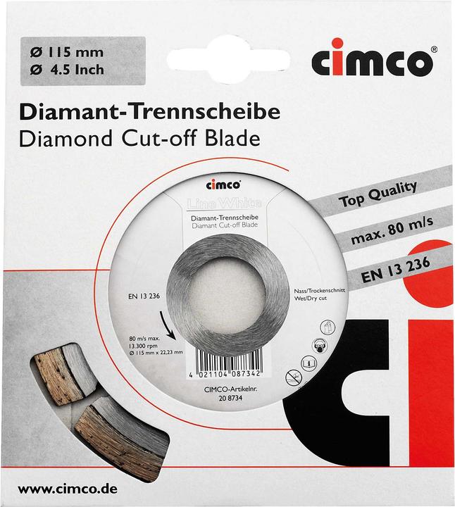 Produktbild Cimco CIM 208740 DTS line white 230 mm
