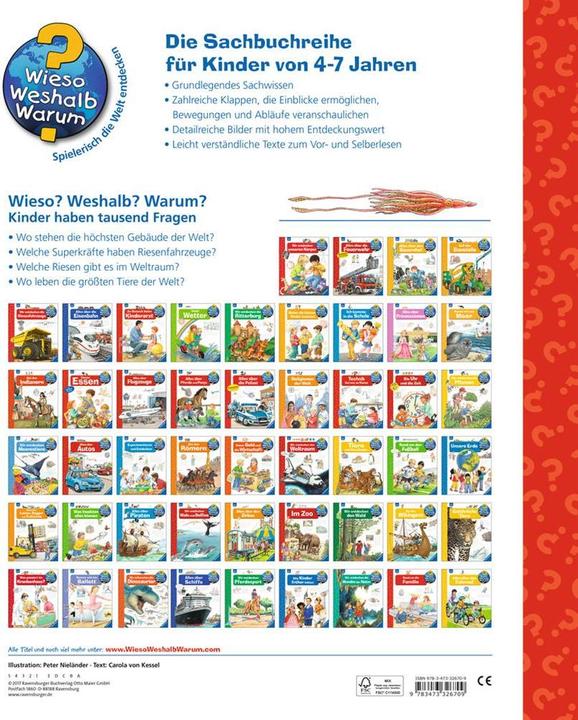 Actual product image Ravensburger Gross, grösser, am grössten (Riesenbuch) (German, Carola of Boiler, 2017)