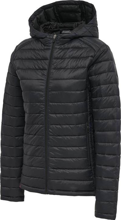 hummel Red Quilted Hood Jacket Woman