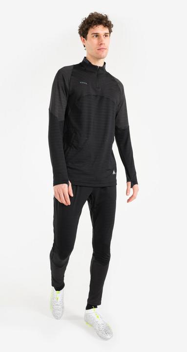 Image du produit Kipsta Femmes/Hommes Football 1/2 Zip - CLR noir (XXL)