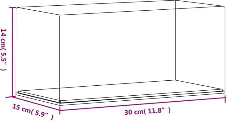 Produktbild VidaXL Christine (30 x 15 x 14 cm)