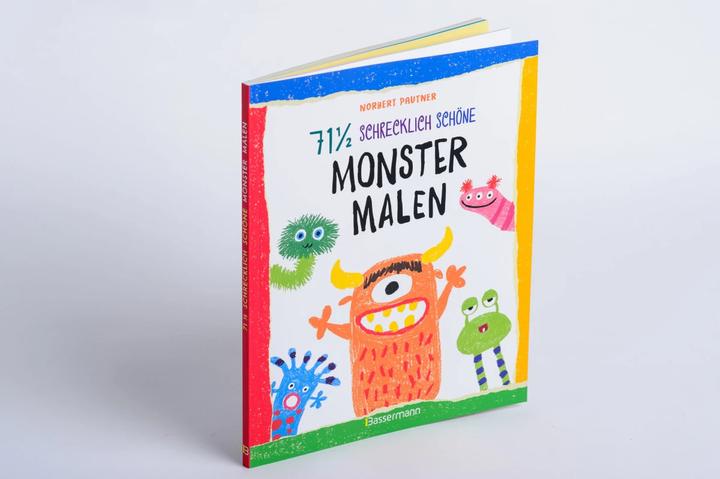 Image du produit 71 ½ schrecklich schöne Monster malen. Lustige Ungeheuer Schritt für Schritt selber zeichnen. Für (Allemand, Norbert Pautner, 2019)