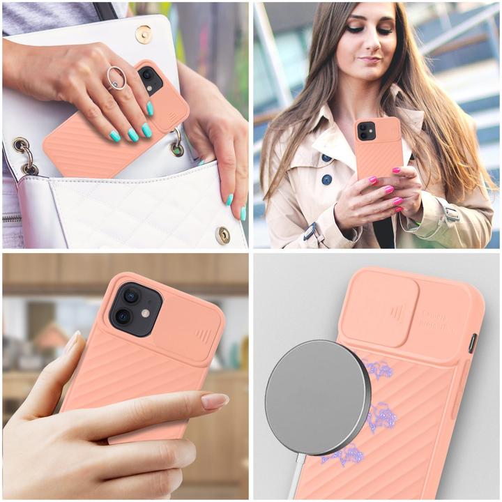 Produktbild Cadorabo TPU Cover mit Kamera Schutz (Apple iPhone 12 mini)
