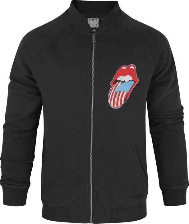 Actual product image Amplified Mens The Rolling Stones Bomber Jacket (S)