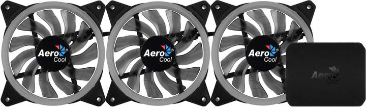Actual product image AeroCool Fan Rev RGB Pro (120 mm, 3 x)