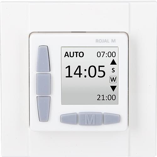 Actual product image EGB UWUW Blind timer Rojal M pure white