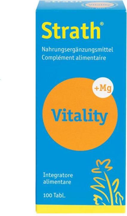 Immagine prodotto Strath lity + integratore alimentare di magnesio (1 Pezzo/i, Pillole, 90 g)