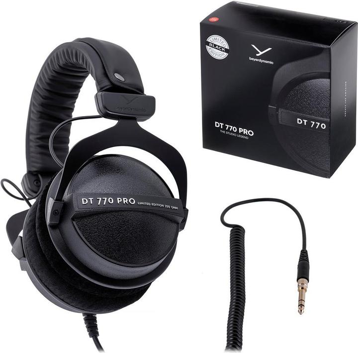 Immagine prodotto Beyerdynamic DT 770 Pro Black Limited Edition (Nessuna soppressione del rumore, Cablato)