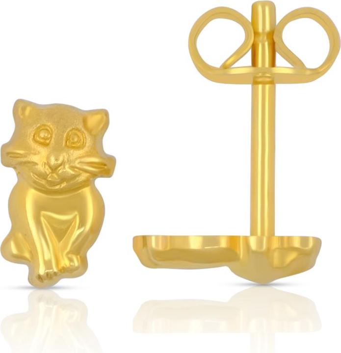 Actual product image Muau Cat (750/18K yellow gold)