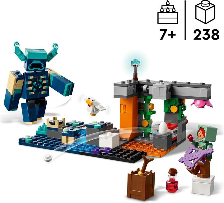 Produktbild LEGO Begegnung mit dem Wächter (21274, LEGO Minecraft)