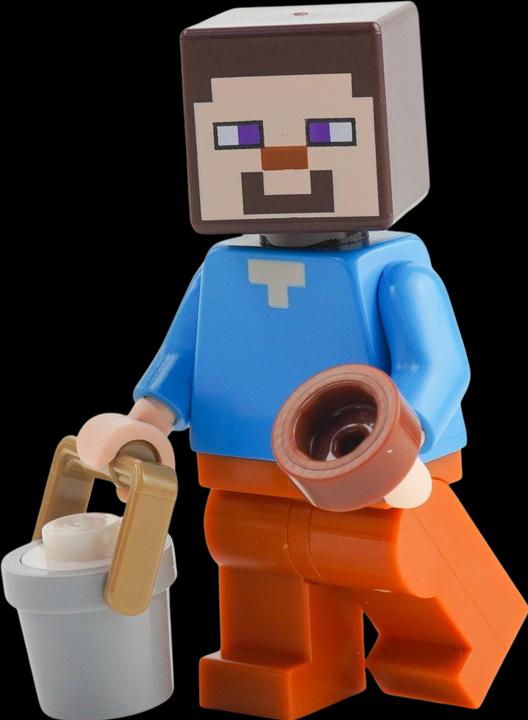 Produktbild LEGO Minecraft Mini-Set Nether Hero mit Strider - NEU! Menge 1x