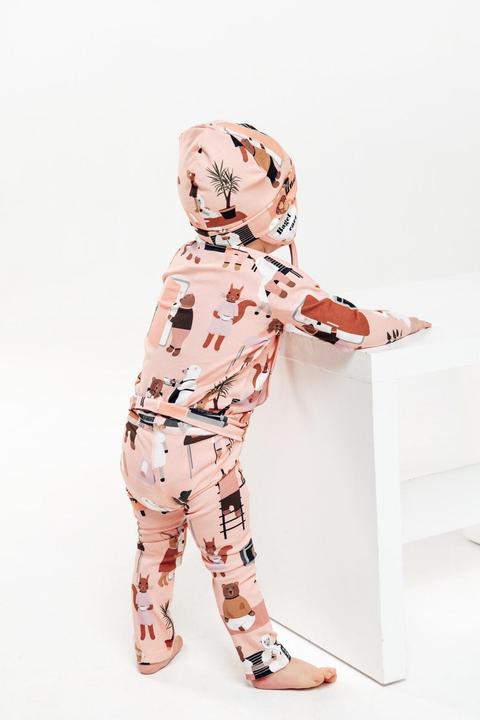 Actual product image Hebe Leggings with high waistband and animal print (50)