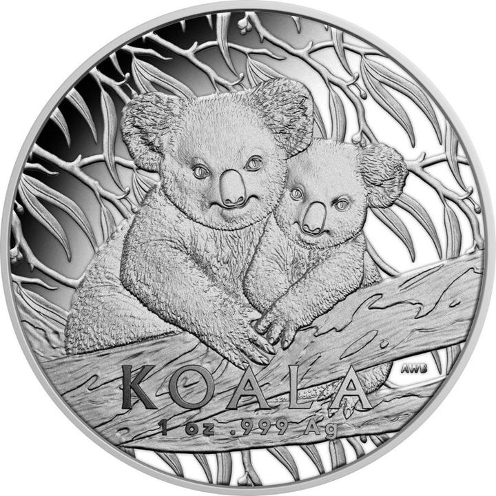 Image du produit Royal Australian Mint Silber Koala 1 oz PP - High Relief - RAM 2024 (1.00, 2025)