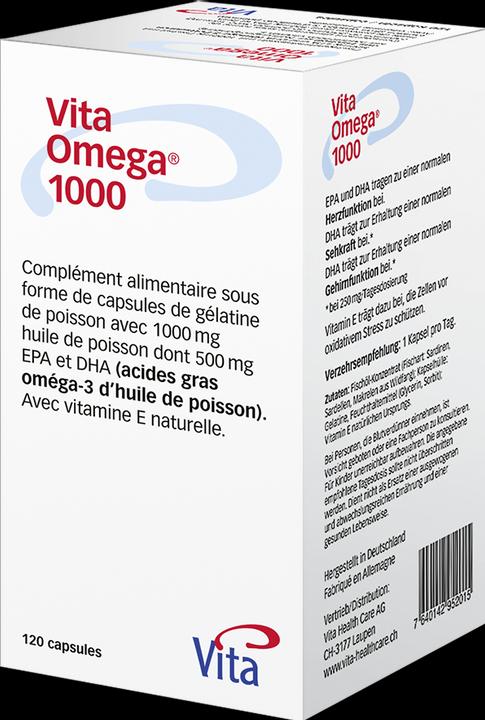 Nutritional values and ingredients Vita 1000 60 or (1 Piece, Capsules, 224 g)