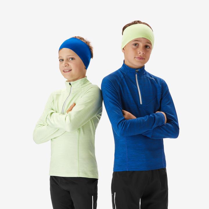 Image du produit Inovik Maillot de ski de fond enfant manches longues - XC S TS 100 jaune (140)