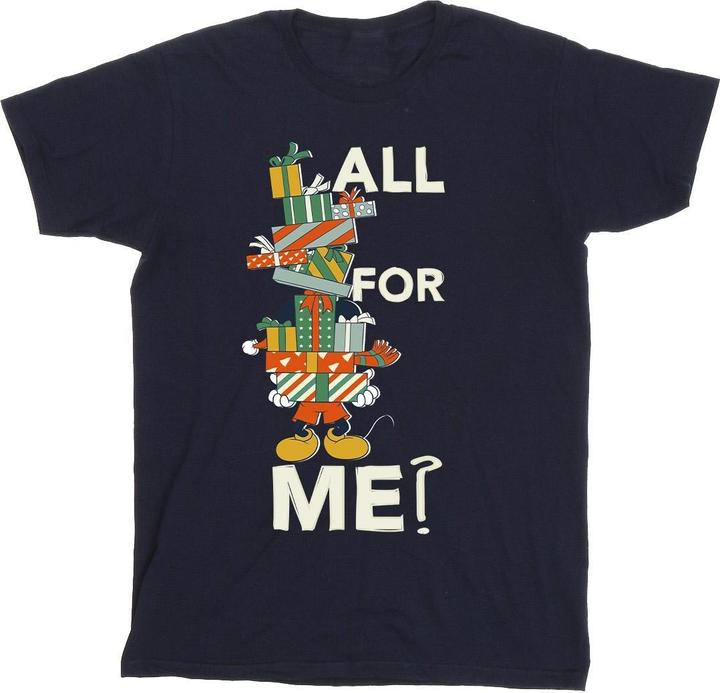 Immagine prodotto Disney Mickey Mouse Presents All For Me Maglietta Uomo (4XL)
