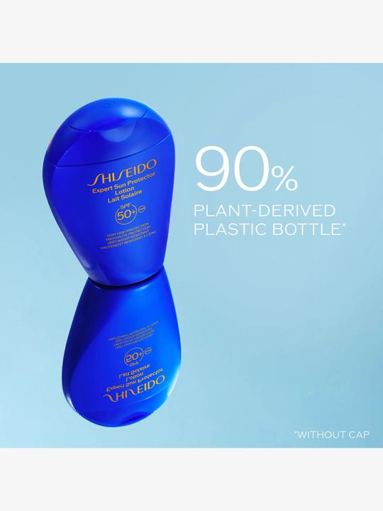 Actual product image Shiseido Expert Sun (Sun lotion, SPF 50+, 150 ml, 208 g)
