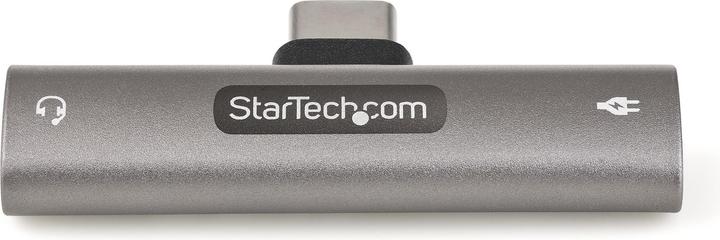 Image du produit StarTech Adaptateur audio et de charge USB-C - Adaptateur audio USB-C avec prise casque/casque -TRRS et USB (USB, Jack 3.5mm, USB 3.2)