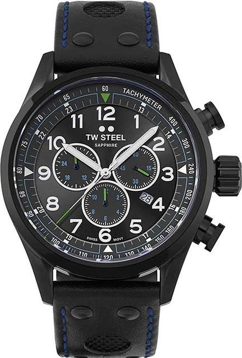 Immagine prodotto TW 1000 Orologio SVS306 in acciaio, edizione speciale FIA Petter Solberg, Movimento svizzero 48mm Volante (Cronografo)