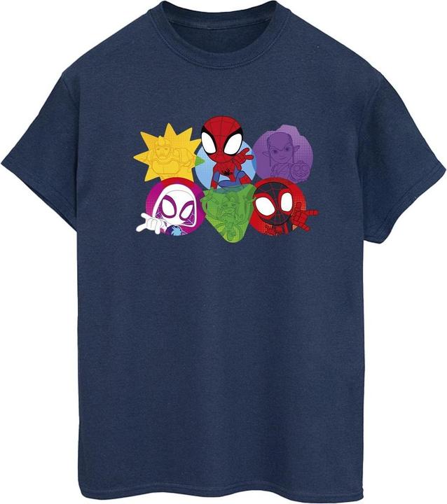 Spidey And His Amazing Friends Faces TShirt (4XL)