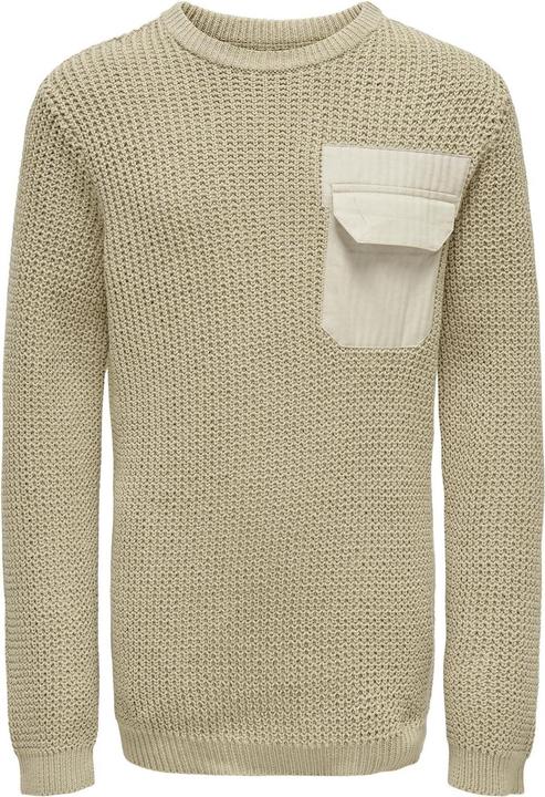 Actual product image Only Loose fit Round neck Ribbed cuffs Pullover Knitted jumper (122)