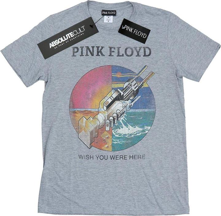 Immagine prodotto Pink Floyd Wish You Were Here Boyfriend Fit Maglietta Ragazze (128)