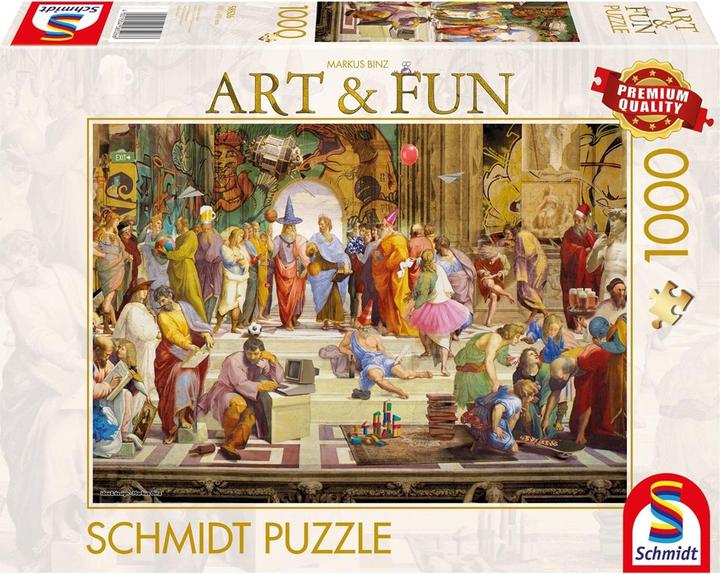 Image du produit Schmidt Spiele L'école d'Athènes 1000 pièces (1000 pièces)