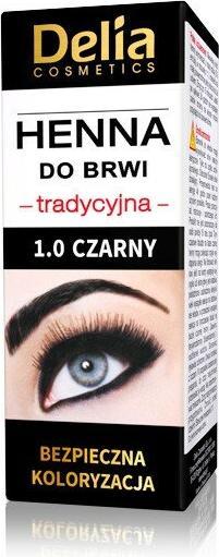 Produktbild Delia Cosmetics Delia Eyebrow Henna 1.0ack 2G (Schwarz)