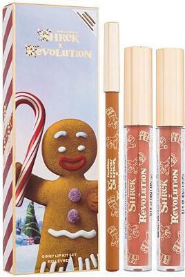 Actual product image Makeup Revolution Shrek Gingy Lip Kit Set