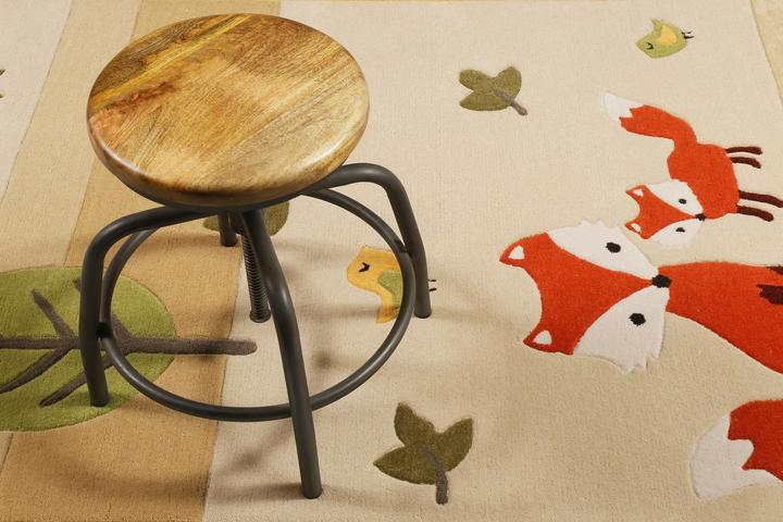 Actual product image Esprit Carpet E-Fox in the woods (133 x 200 cm)