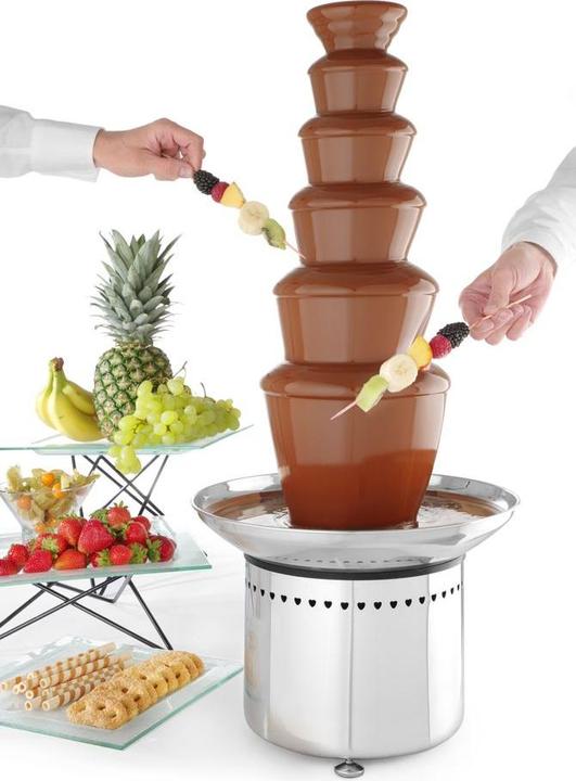 Image du produit Hendi Fontaine à chocolat 6 niveaux Acier inoxydable 230V 300W