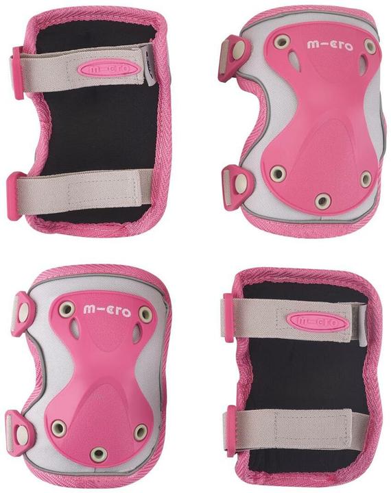 Produktbild Micro Knie-/ Ellbogenschoner reflektiv Pink S (S, Knieschoner, Ellbogenschoner, Einzelstück)