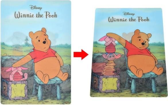 Immagine prodotto Disney Cartolina lenticolare di Pooh e Pimpi (1 pz.)
